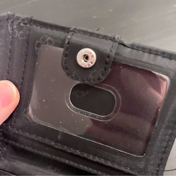 Unisex Black Bi-fold Wallet Faux Leather coin Purse multiple Card Holders + ID - Picture 15 of 15